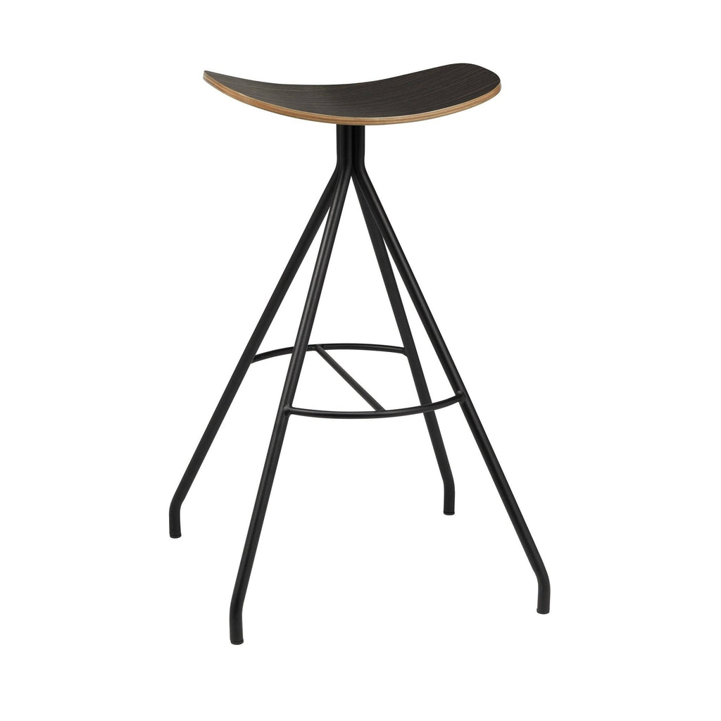 Espresso Laminate Seat Bar Stool S31473
