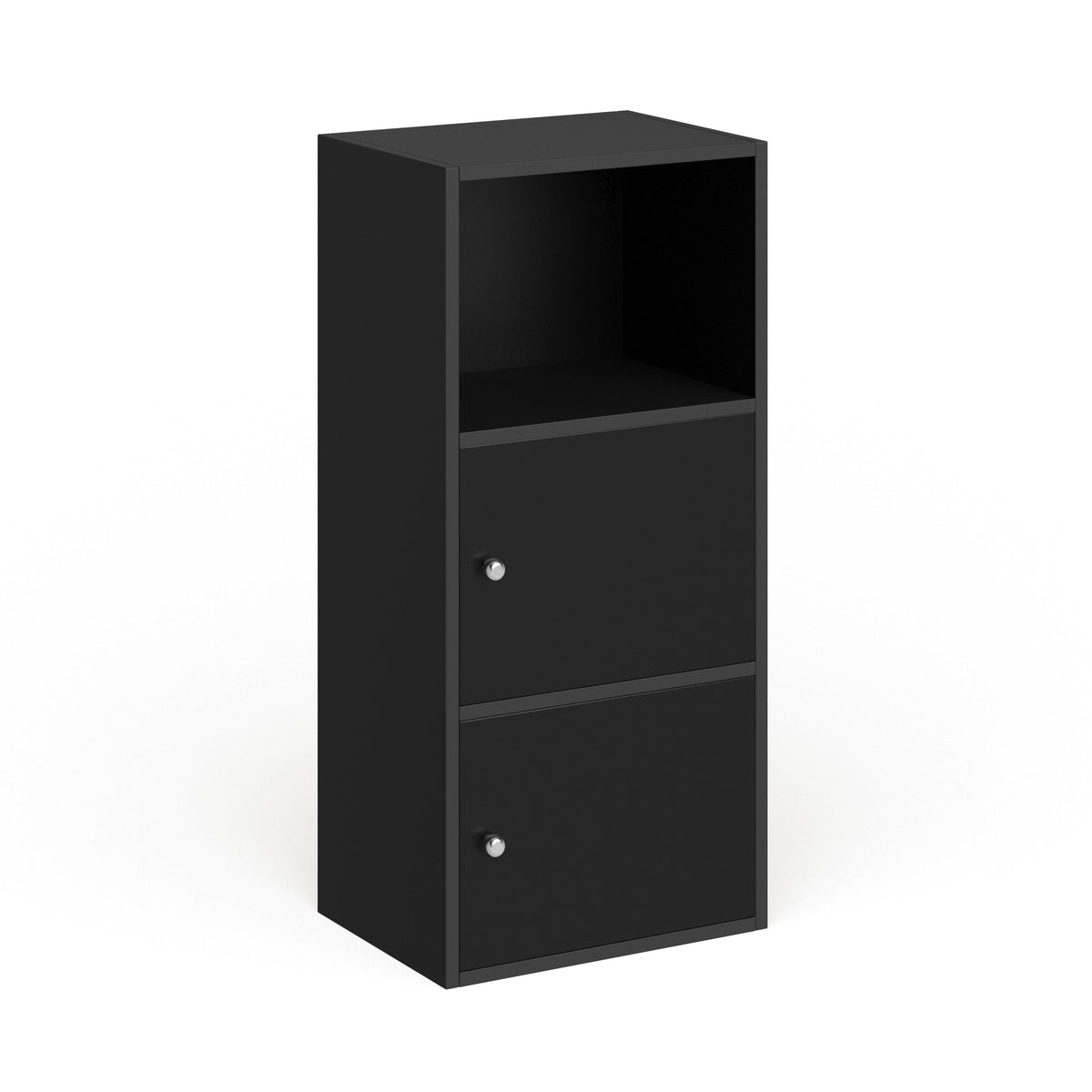Black 2-Door Storage Cabinet N49445