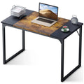 Black Rustic Brown 39 Inch Computer Desk N4302
