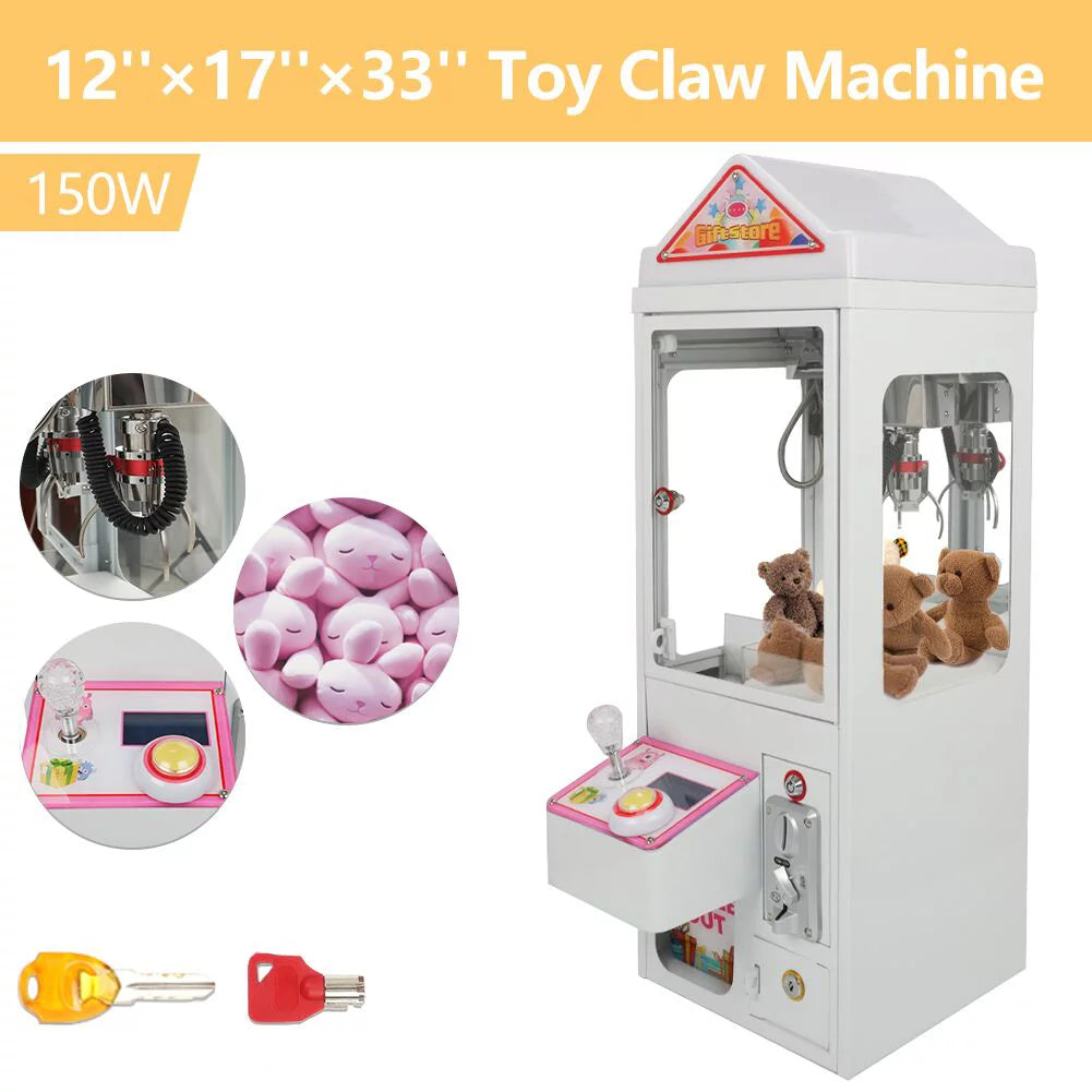 Mini Claw Crane Machine 110V Metal Case T83385