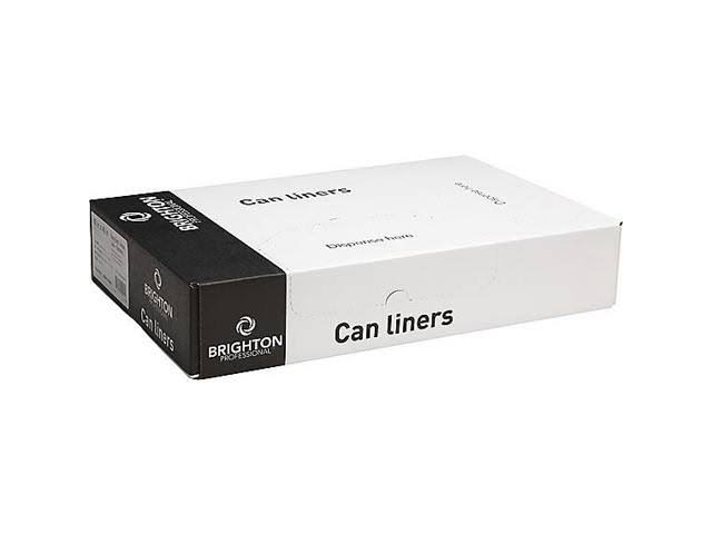 Black 45 Gal 1.5 Mil Can Liners 50/Carton Q3044