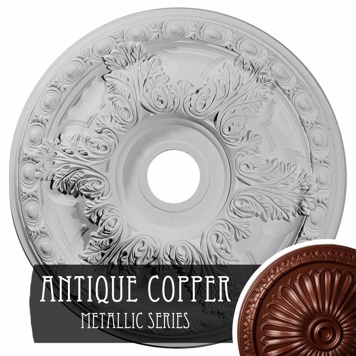 23 3/8x22OD x 3 5/8x22ID x 2 1/2x22P Ceiling Medallion T459