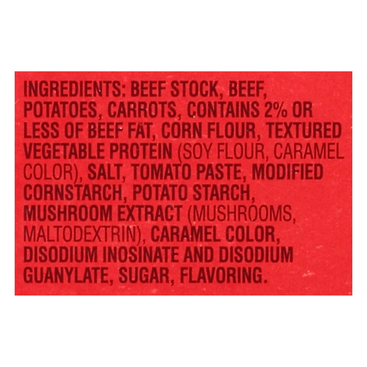 Beef Stew 6-15 oz. Cans N743