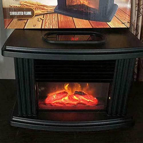 1000W Adjustable Electric Fireplace Heater O866590