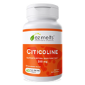 Citicoline 250 mg 60 Tablets Strawberry Flavored Vegan Dissolvable Fast Melting Dietary Supplements V8262