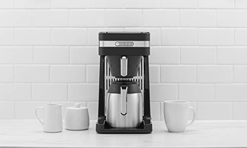 10-Cup Black Stainless Steel Coffee Maker I8947