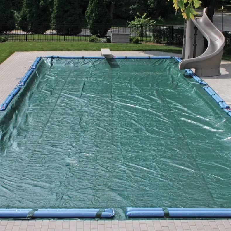 Solid Winter Cover for 25x50 ft Rectangular Inground Pools U339
