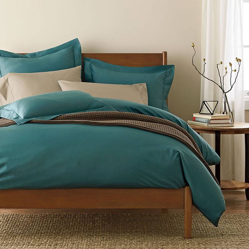 Queen Cotton Sateen Duvet Cover G855