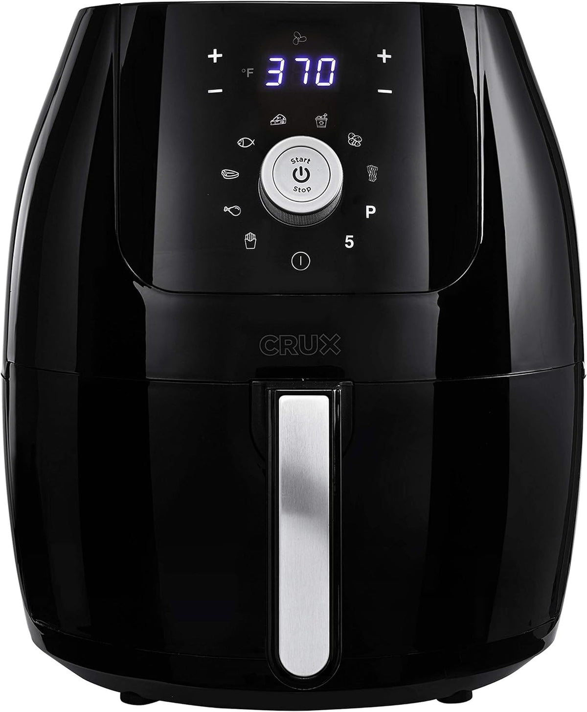 6 Quart Digital Air Fryer with Nonstick Removable Pan Q8851
