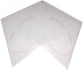 2000 Slim Clear Double DVD Cases 7mm V147