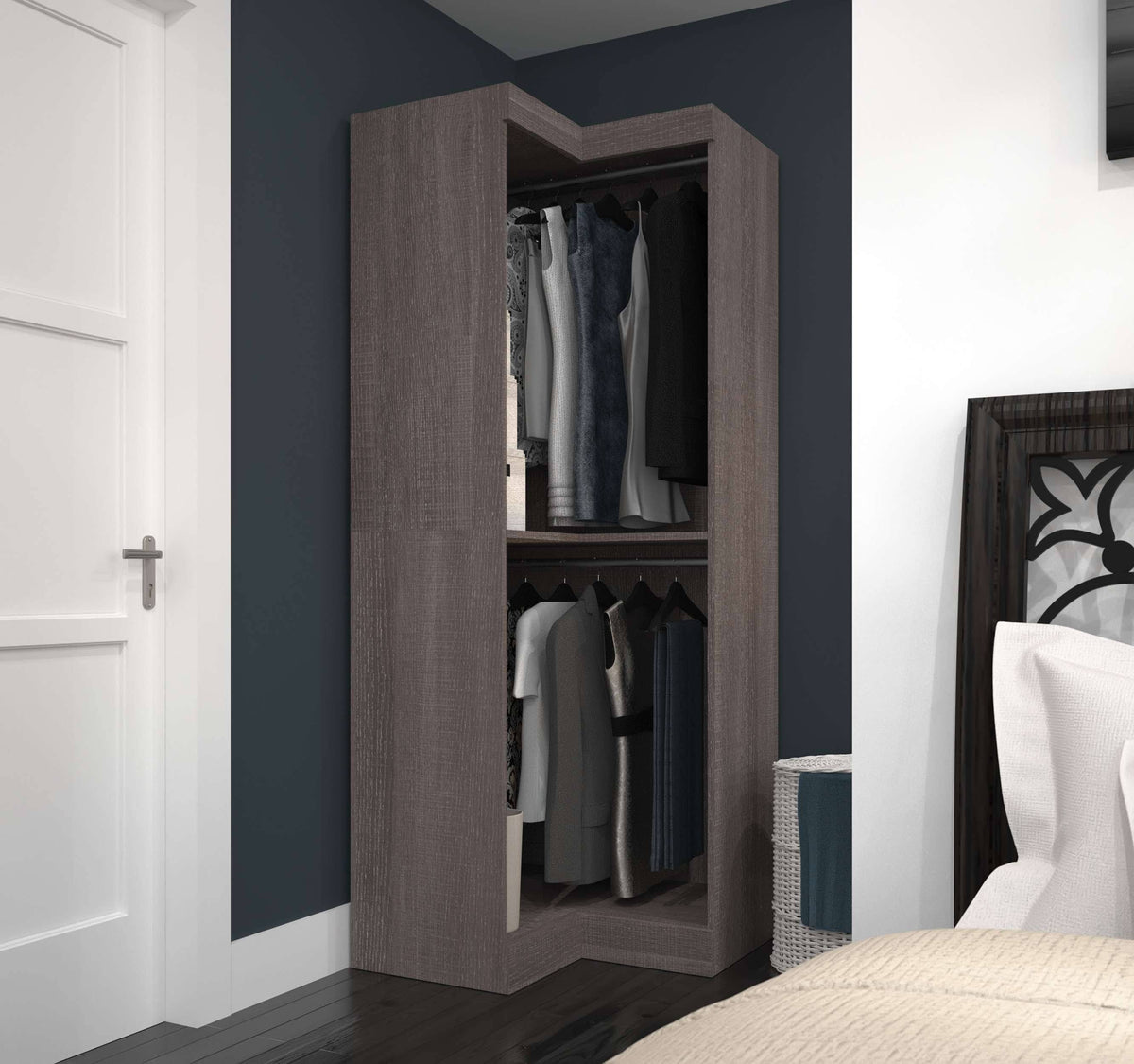 Corner Closet Storage Unit V1110