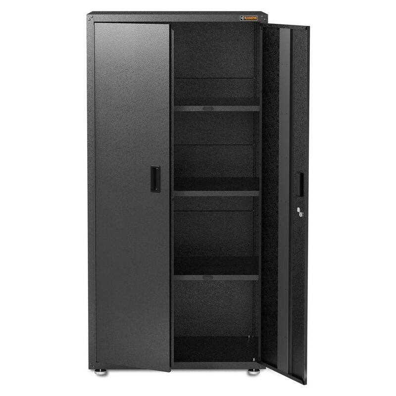Steel Freestanding Garage Cabinet 36 in. W x 72 in. H x 18 in. D H45724