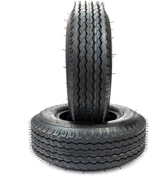 2Pcs 4.80-8 Trailer Tires LRB 4PR Tubeless W904783
