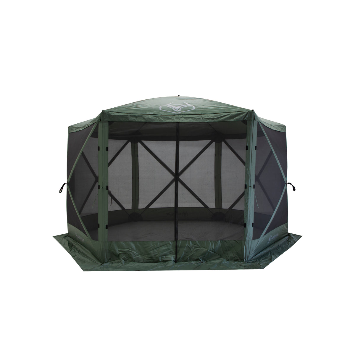 6-Sided Pop-Up Hub Screen Tent Alpine Green O78264