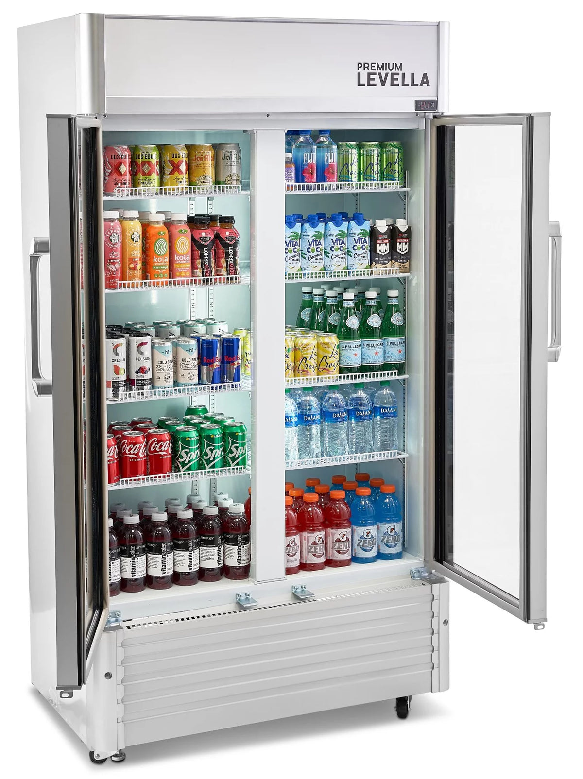 16 Cubic Foot 2-Glass Door Display Refrigerator L670