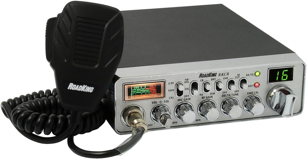 40 Channel CB Radio with Digital Display and SWR Meter I748