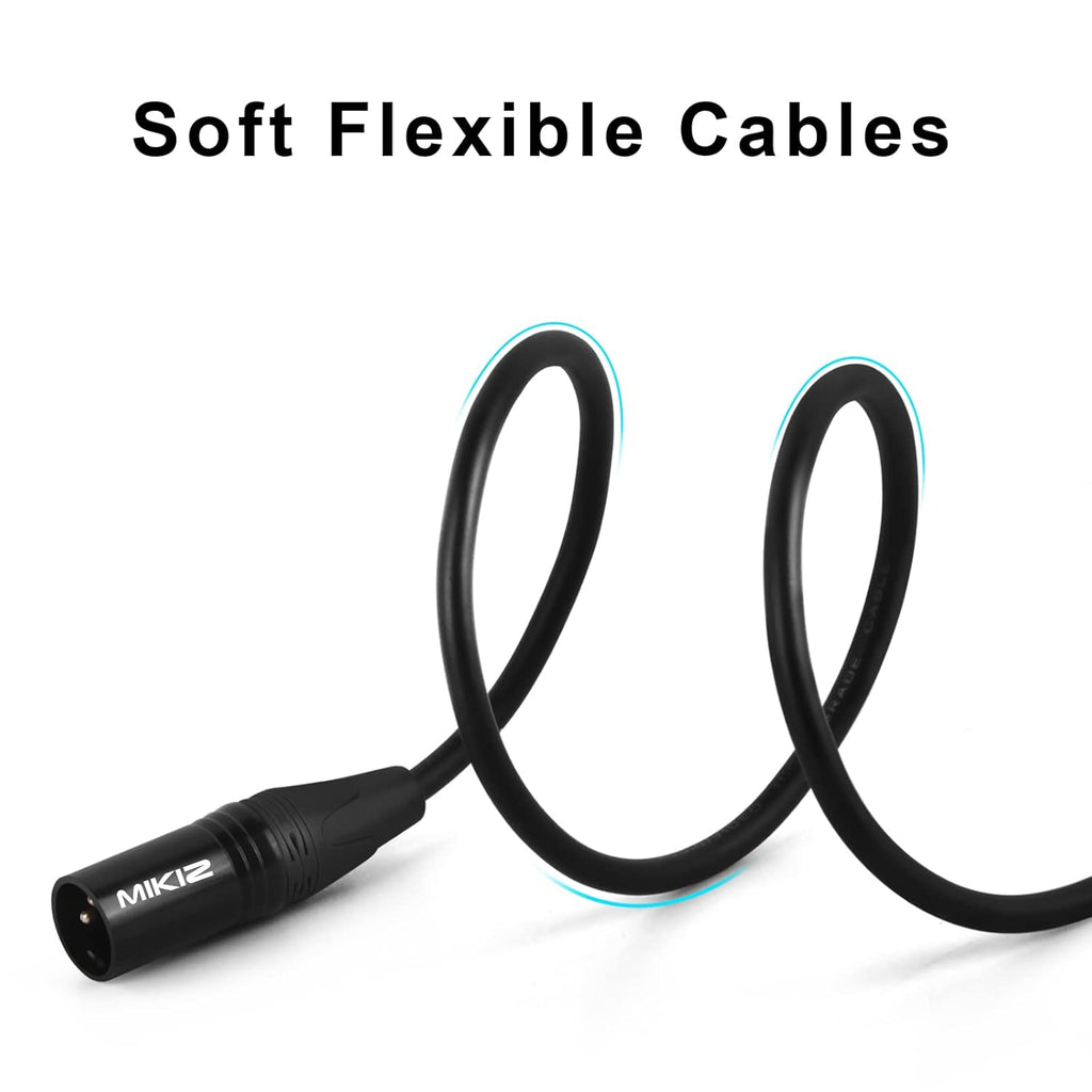 XLR Cables 25 ft 10 Color Coded Packs X67158