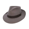 Caribou Fur Felt Fedora Hat Size 6 7/8 A332879