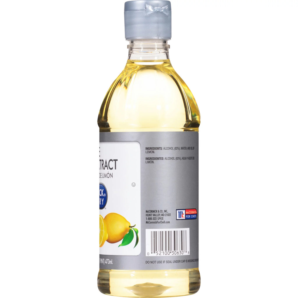Pure Lemon Extract 16 fl oz N83302