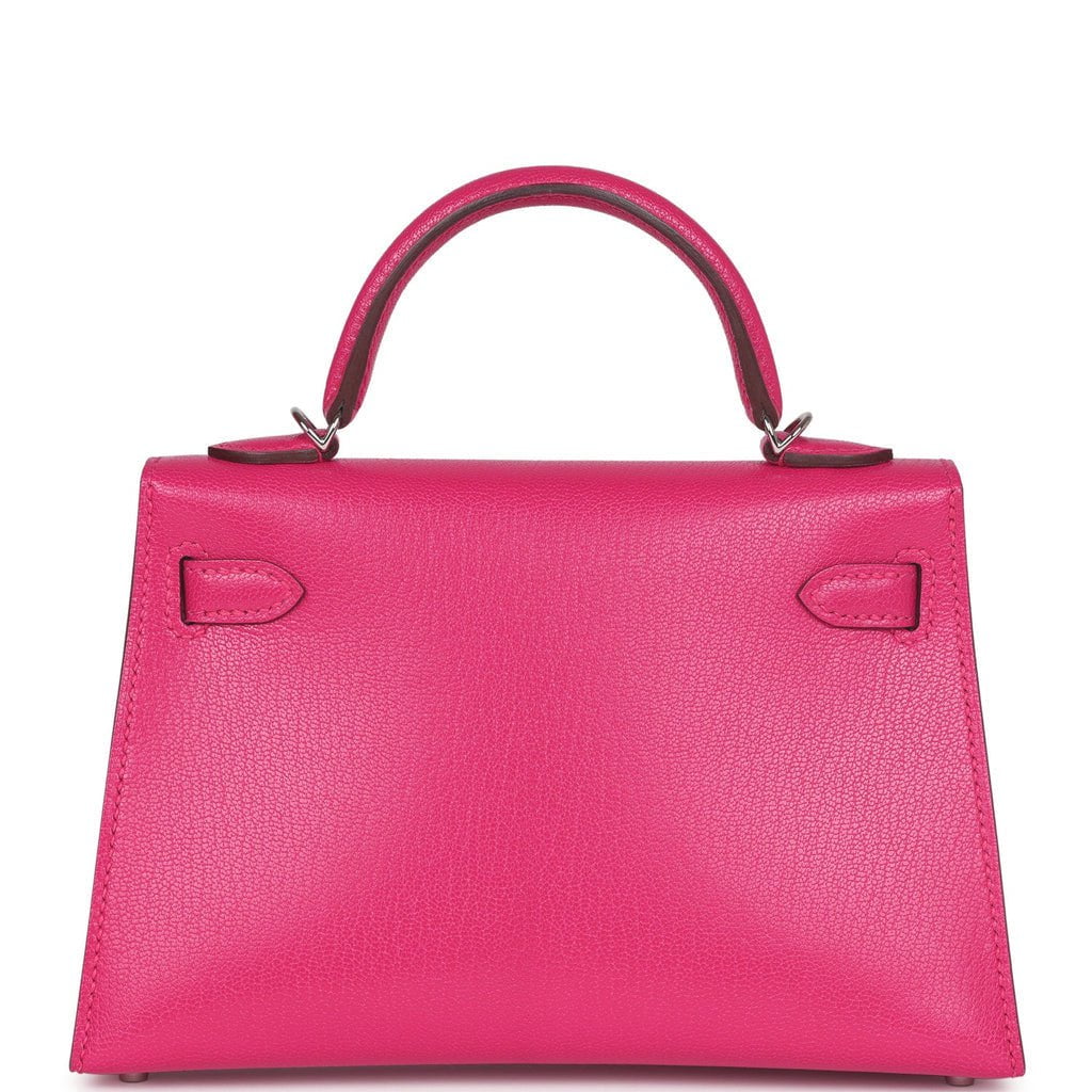 Rose Extreme Chevre Chamkila Palladium Hardware Bag K17263