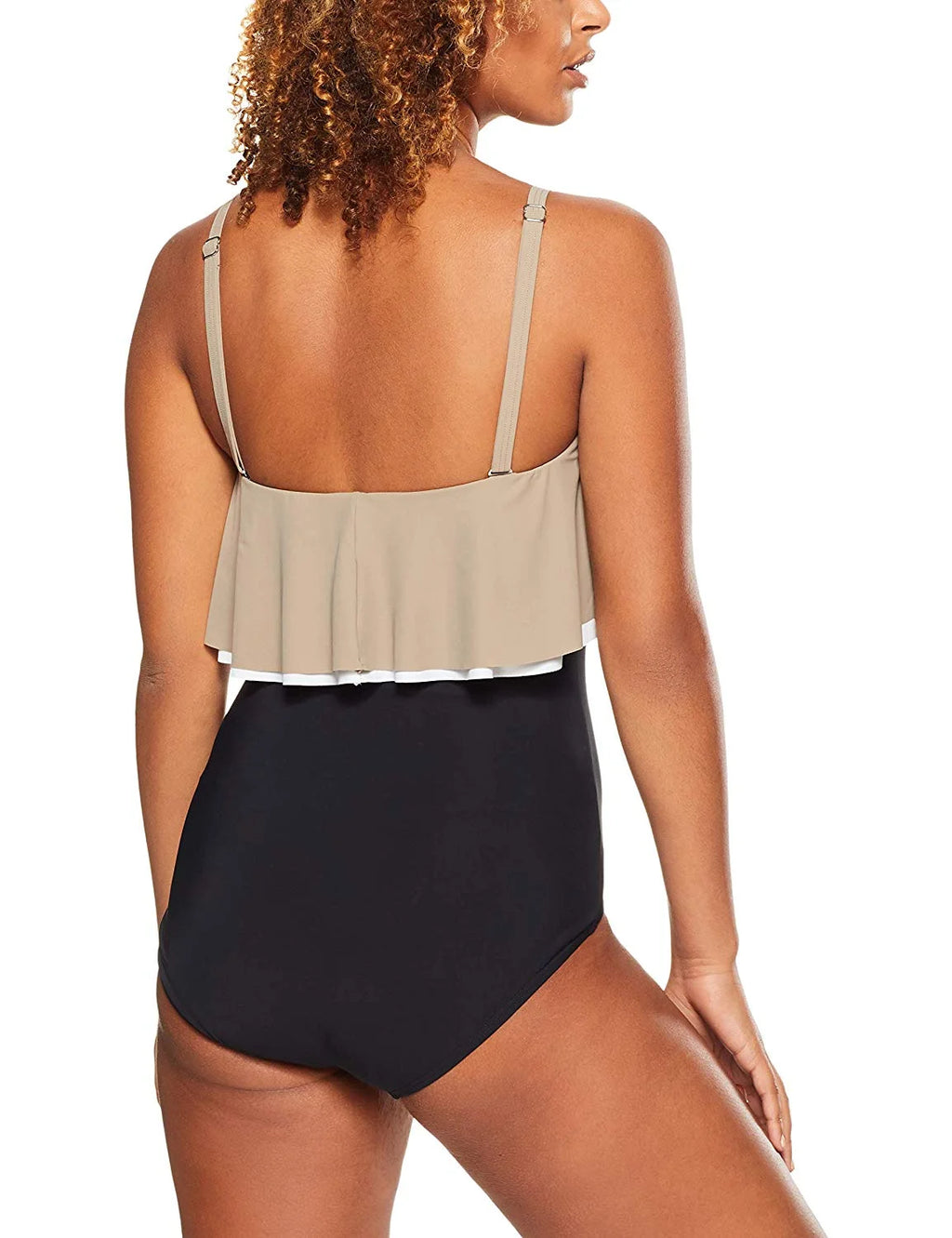 Agate Ruffle Bandeau One-Piece R31596