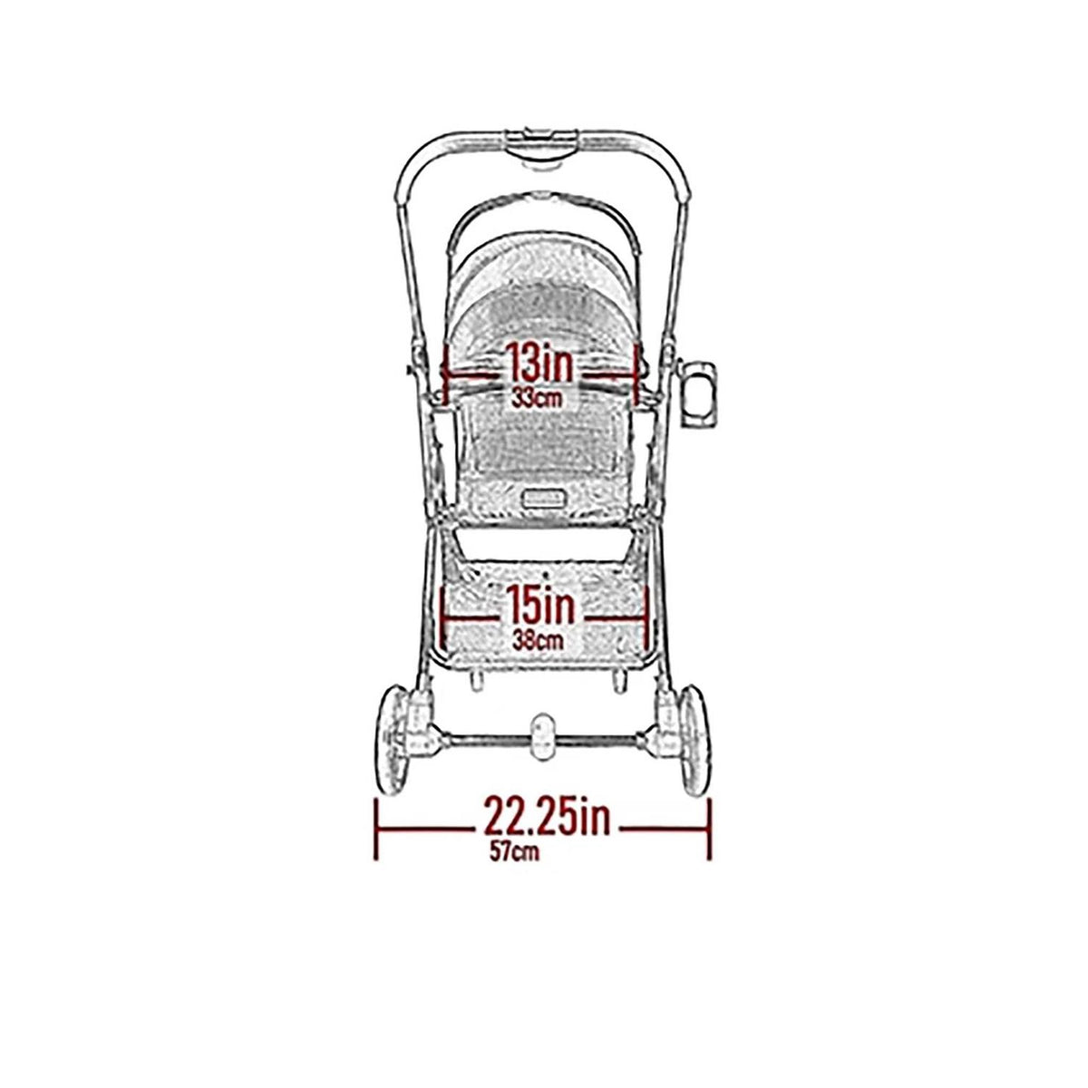 Pet Stroller, Booster and Carrier Travel System O432