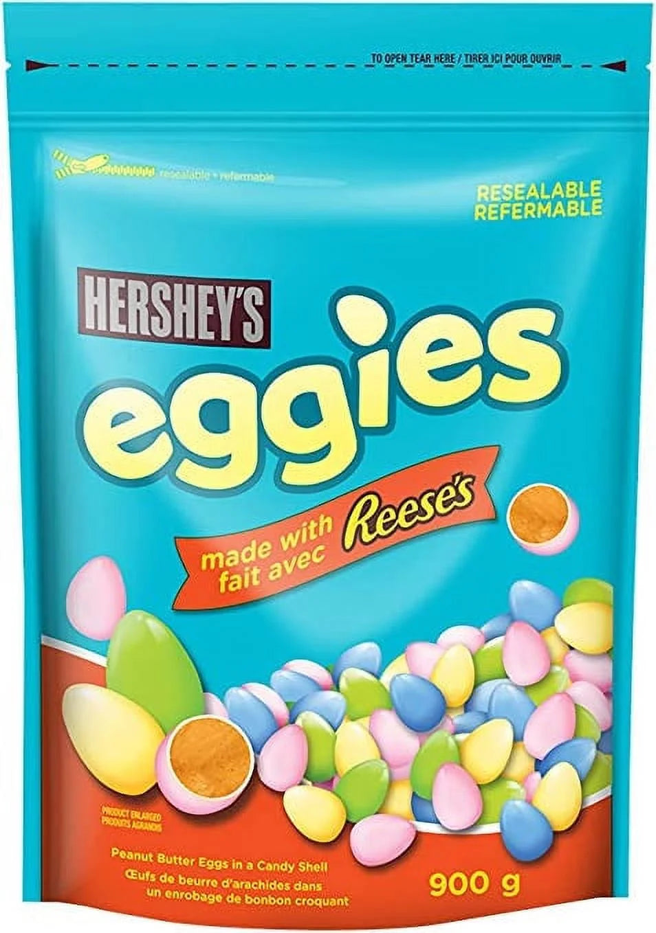 Easter Eggies Peanut Butter 900g M9189