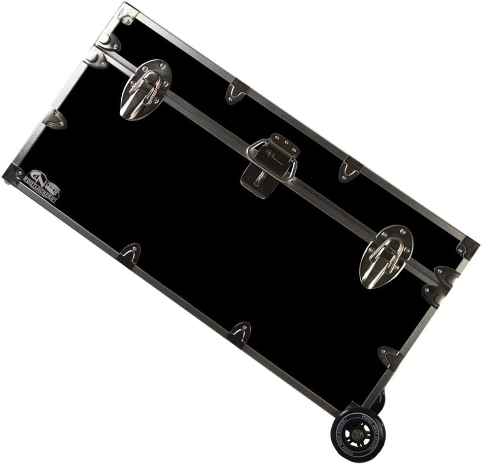 Lockable Trunk Footlocker with Wheels S2783
