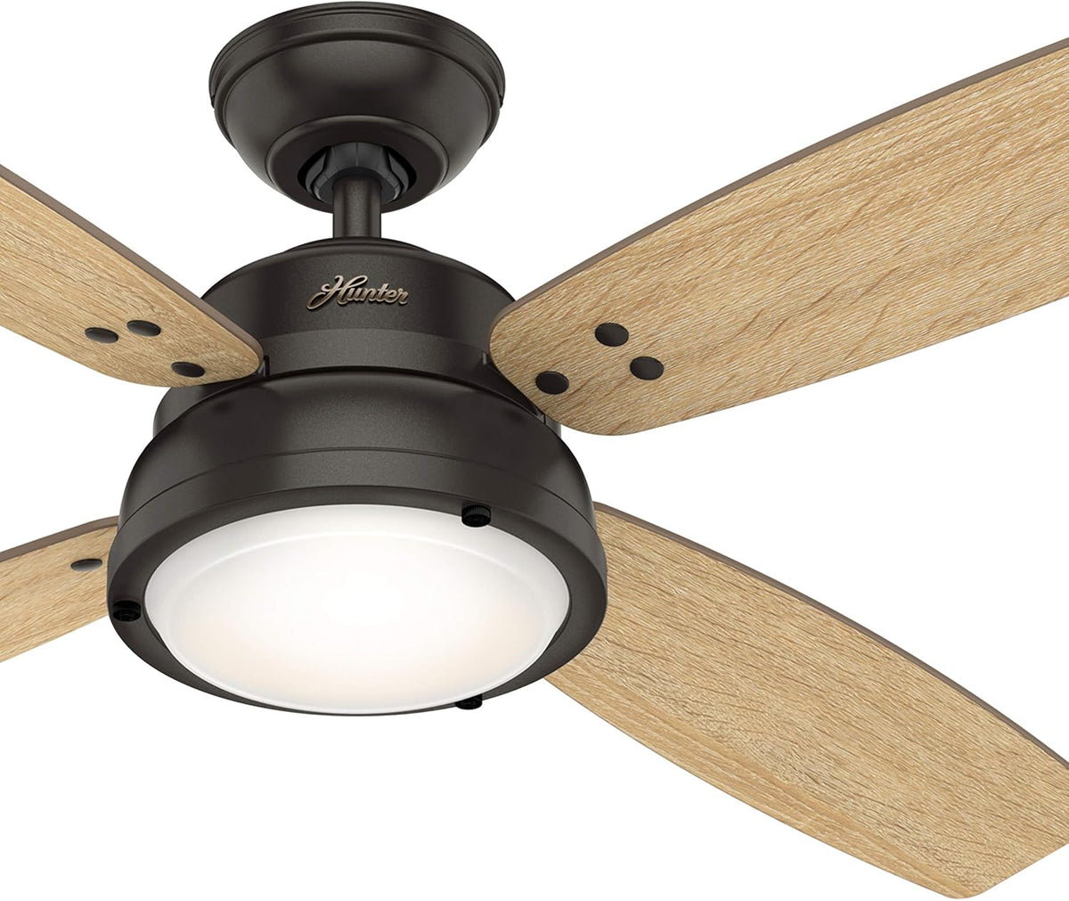 52 inch Bronze Indoor Ceiling Fan with LED Lights C58949