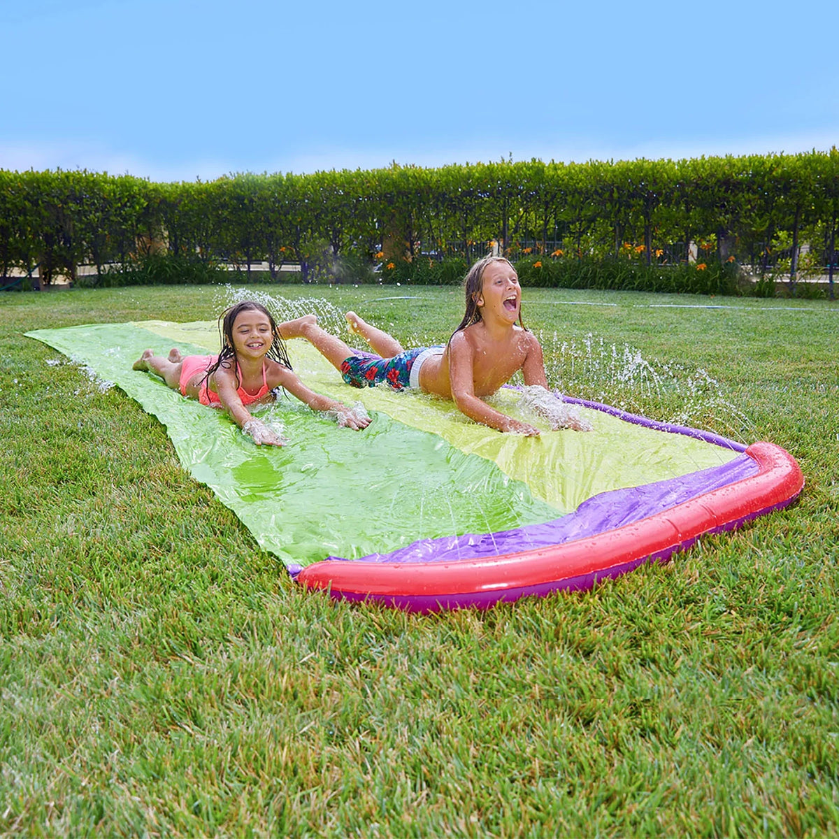 16 ft Double Water Slide X117