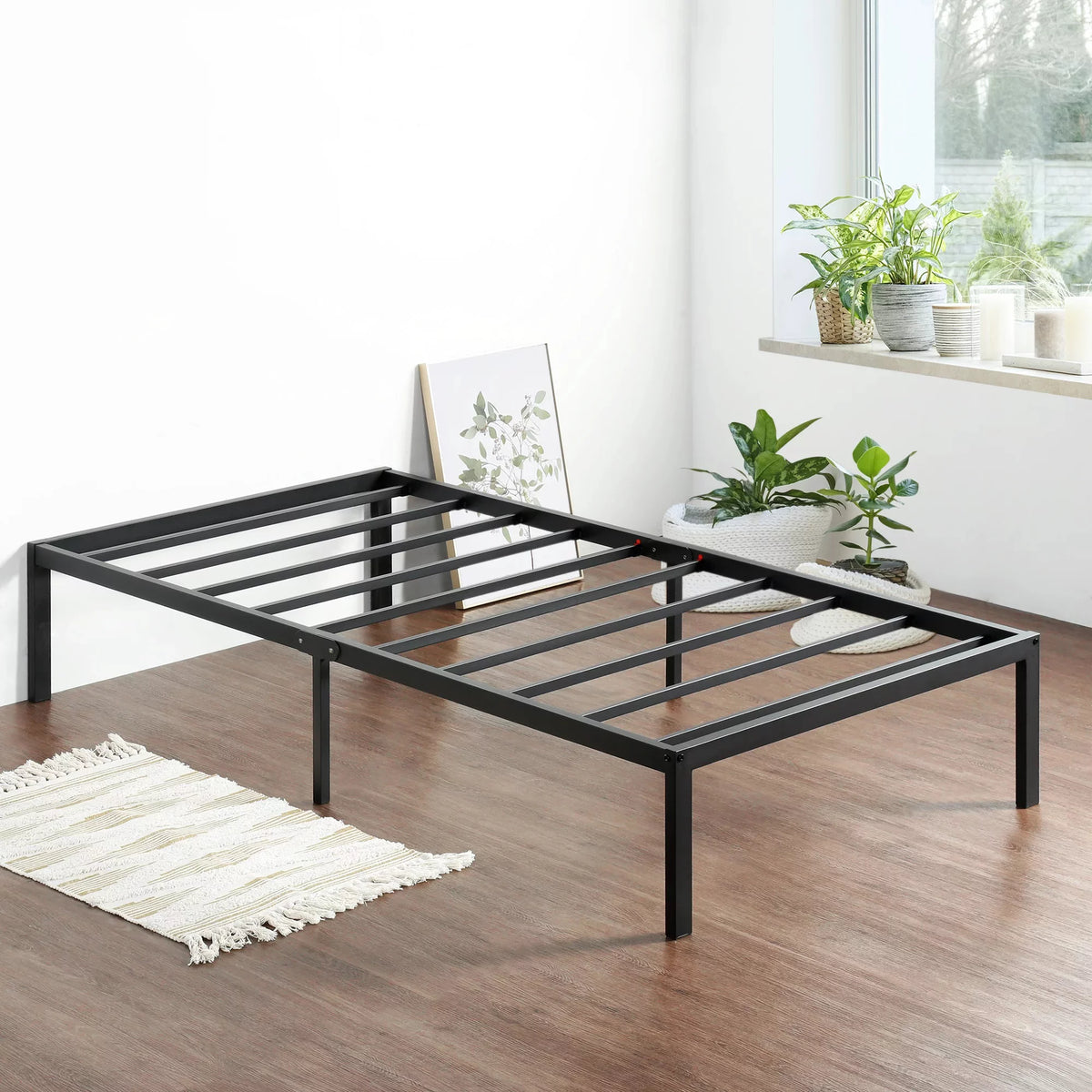 Metal Twin Size Bed Frame V8026