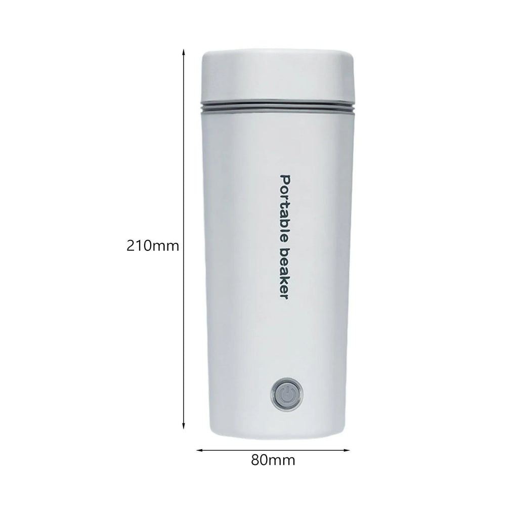 400ml 12V White Car Heating Cup K88534