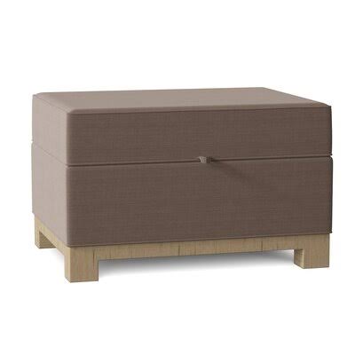 Black Storage Ottoman K355656