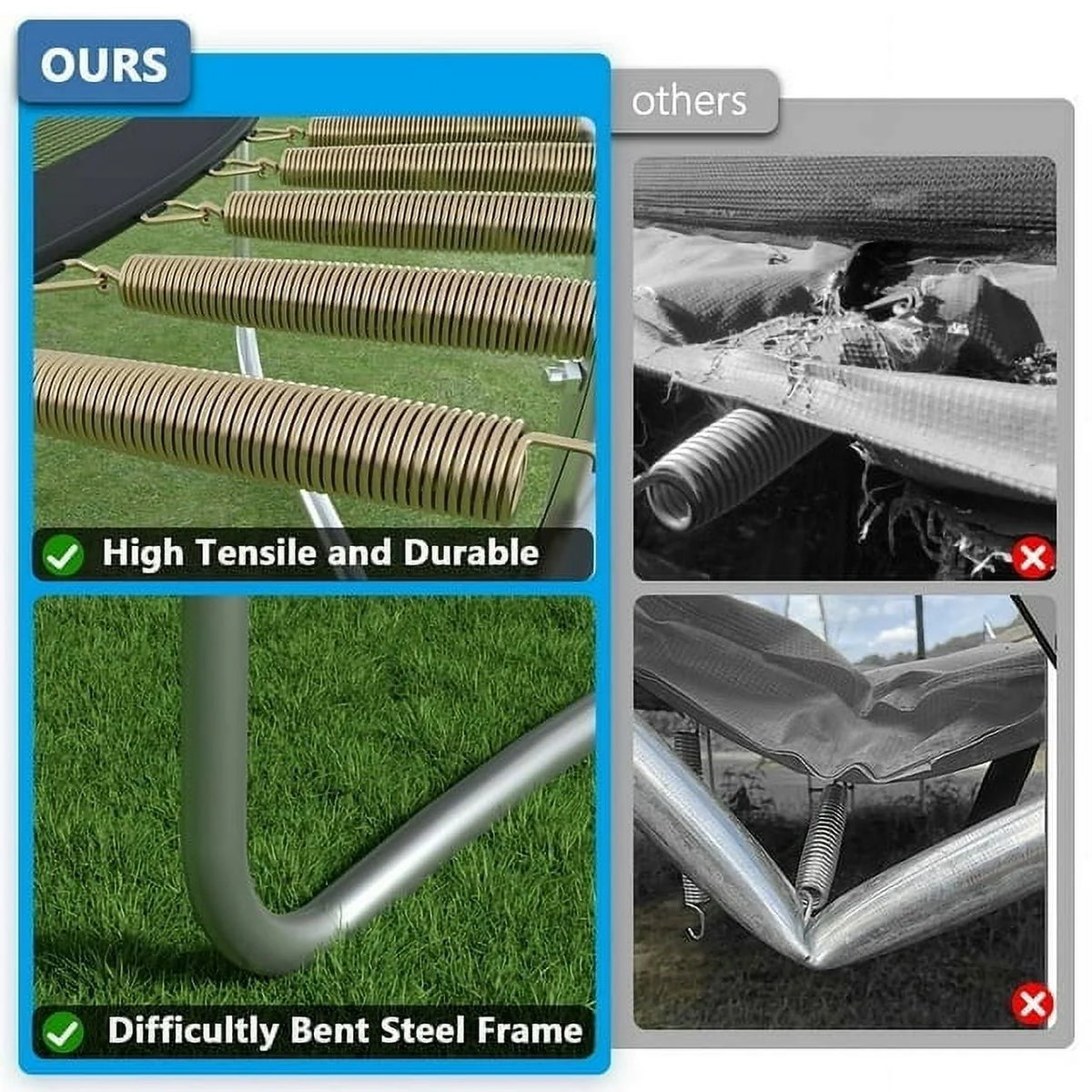 10FT Trampoline with Safety Enclosure Net I7756