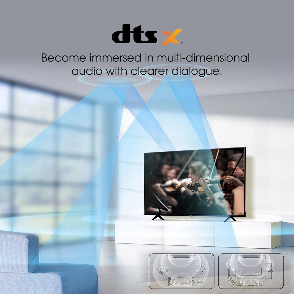 43" Class 4K UHD Google Smart TV G626
