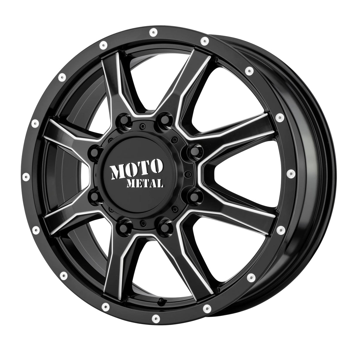 Satin Black Milled 20x8.25 Wheel F5700