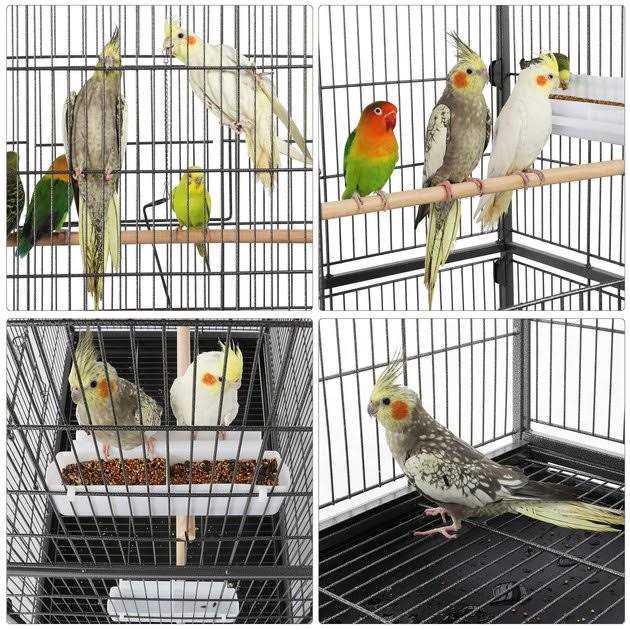 52-in Rolling Bird Cage D7151