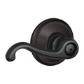 Matte Black Privacy Door Lever J7318