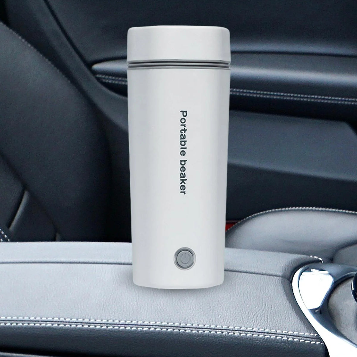 400ml 12V White Car Heating Cup K88534