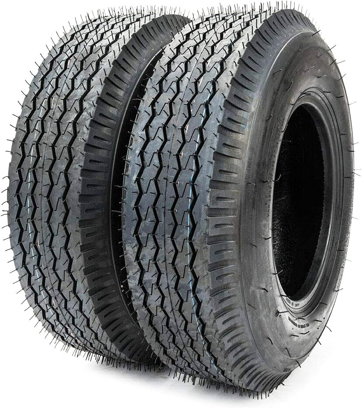2Pcs 4.80-8 Trailer Tires LRB 4PR Tubeless W904783