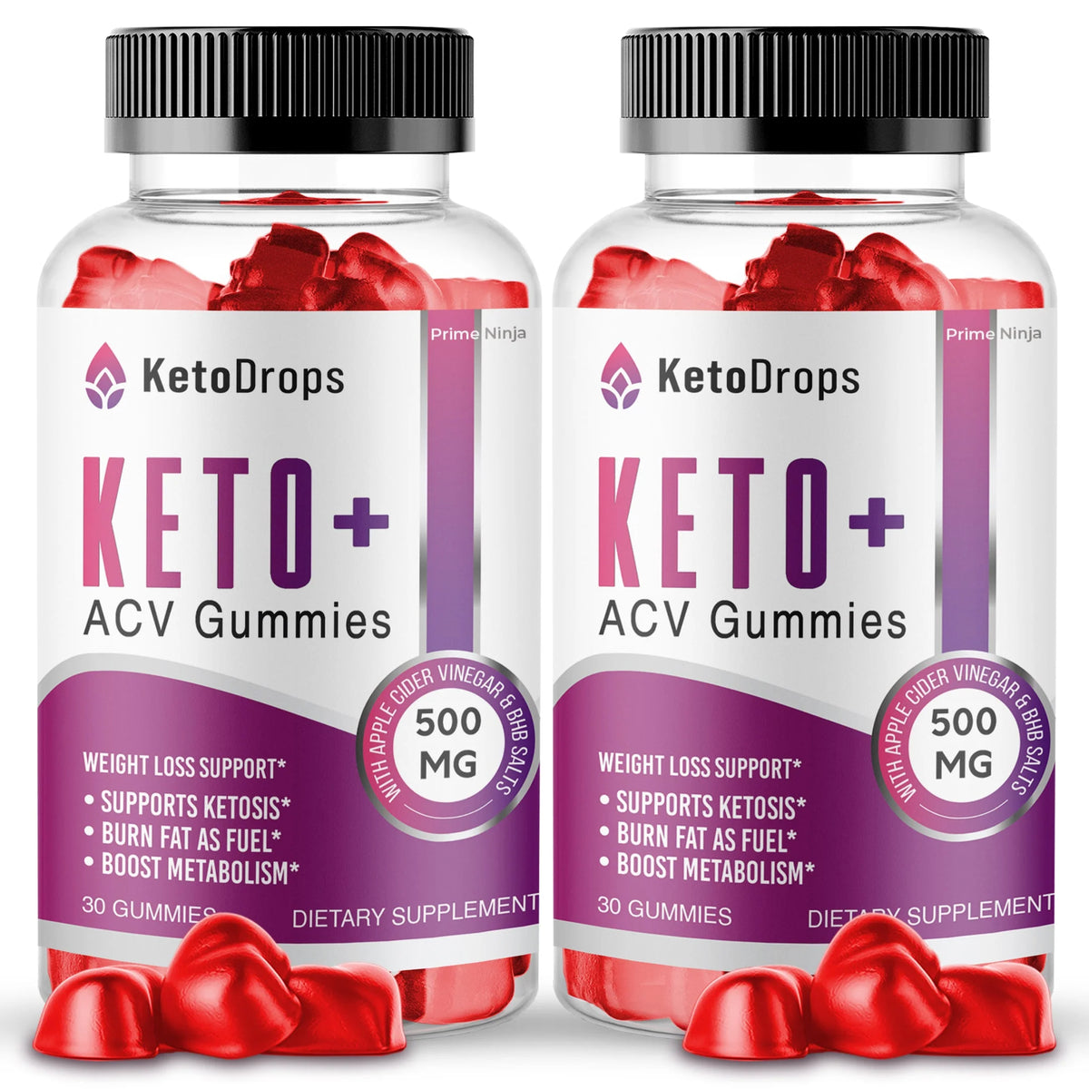 Keto Drops ACV Gummies 2 Pack Y394115