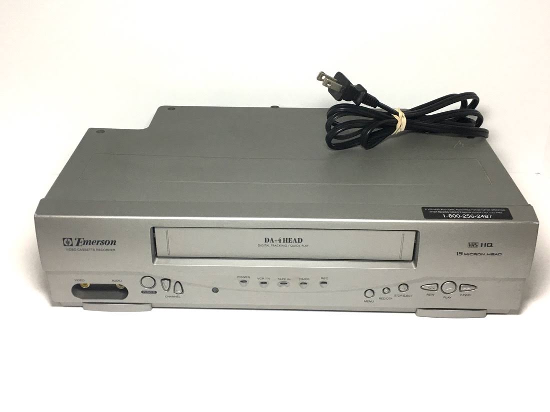 4-Head Video Cassette Recorder with On-Screen Programming Display S58806