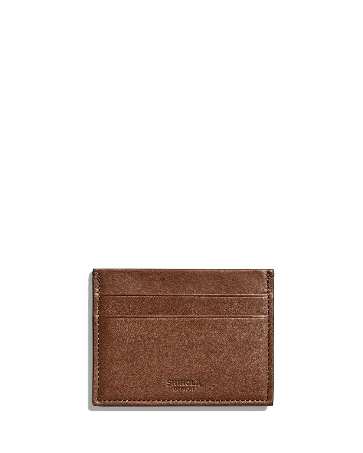 Brown Leather Card Case C309181