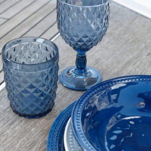 Deep Plate Blue Set 6 pcs X699