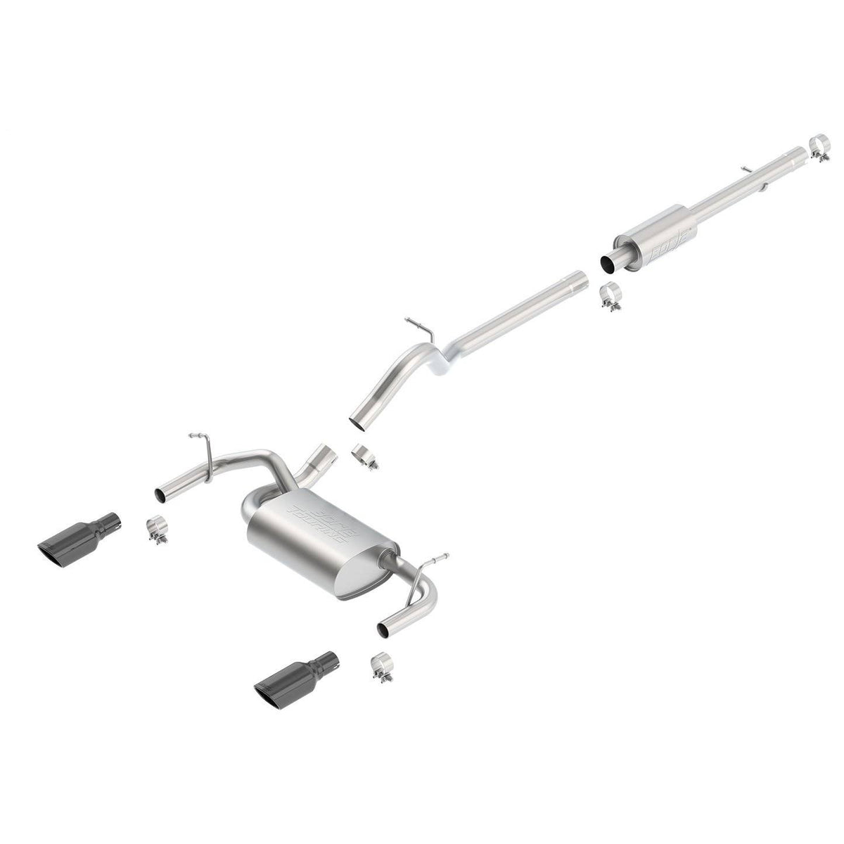 Touring Cat-Back Exhaust System Q8963