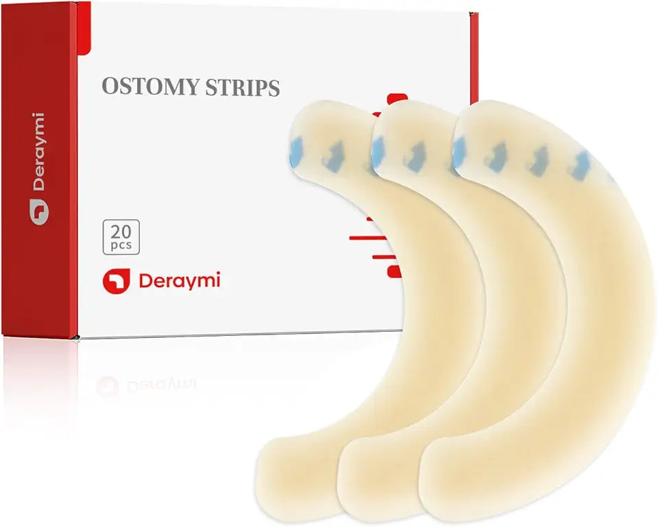 20 PCS 2 MM Hydrocolloid Ostomy Barrier Strips Z772