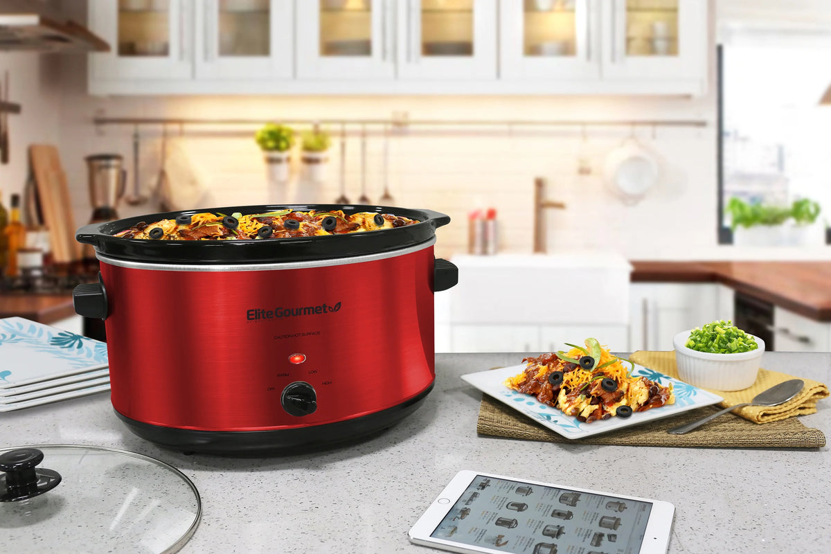 8.5Qt Stainless Steel Slow Cooker H9692