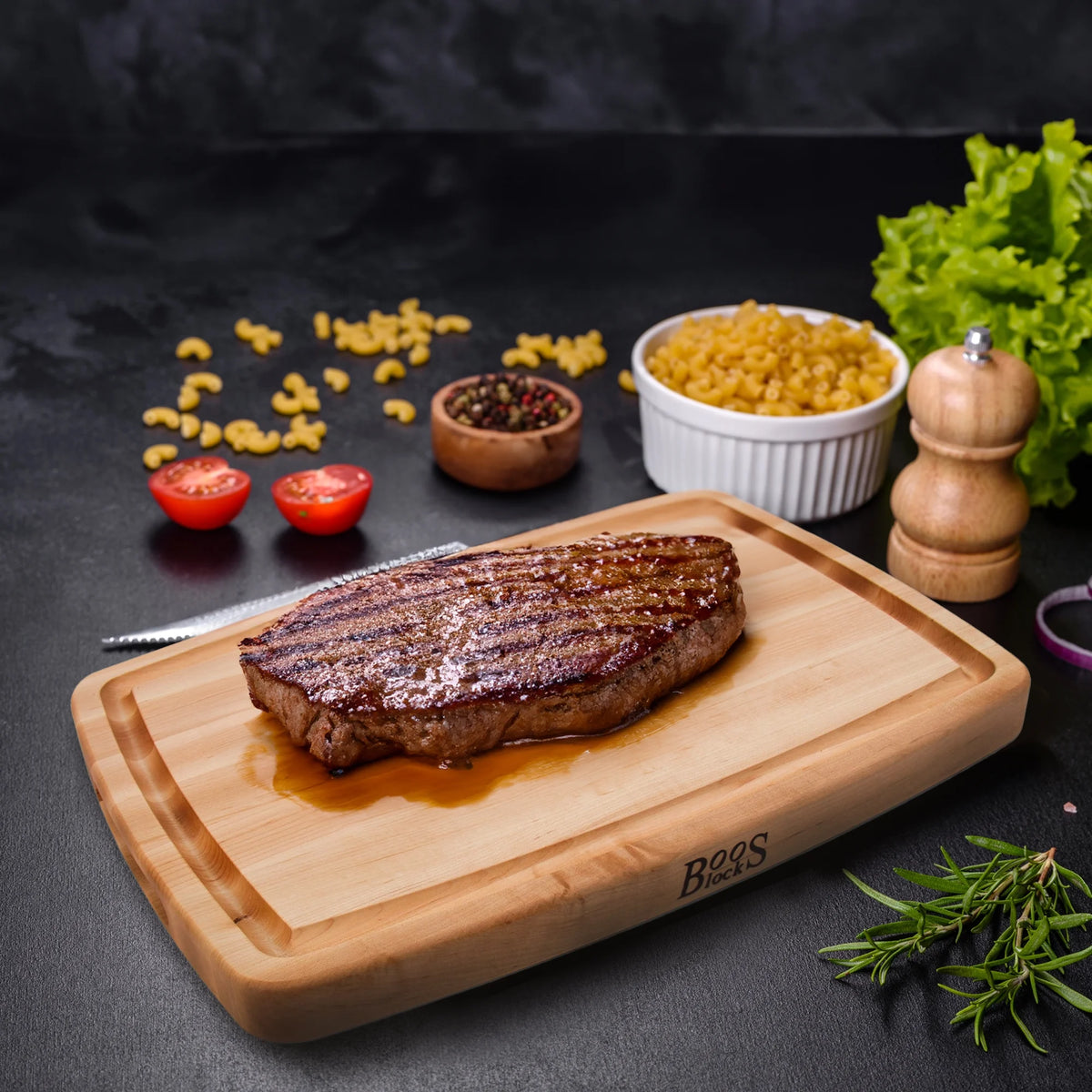 Maple Wood Oval Cutting Board L769209