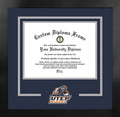 11 x 8.5 in. Black Frame Diploma P49582