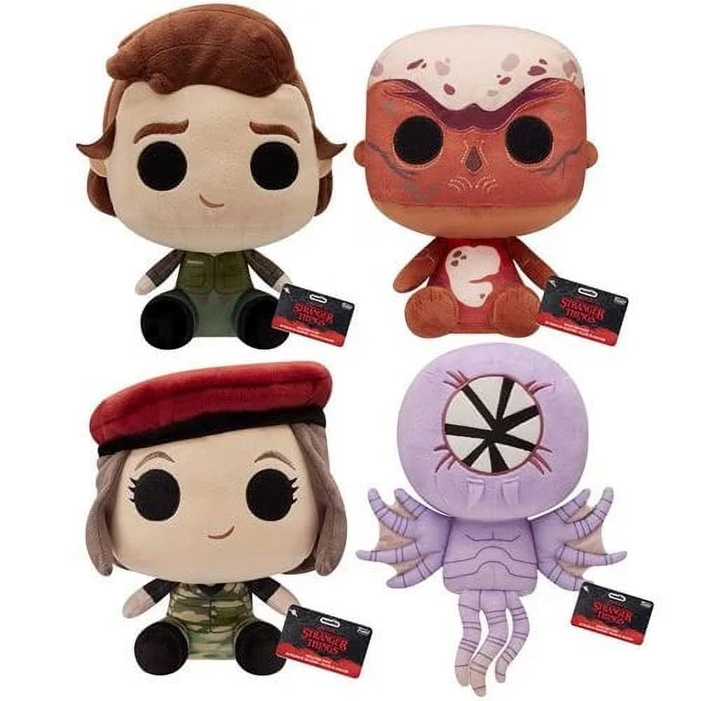 Stranger Things Season 4 Plushies Set of 4 7 inch J451